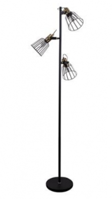 ASHLEY-3FL 3 LIGHT CAGE FLOOR LAMP 240V